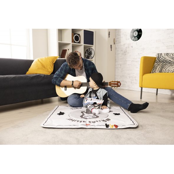 TINY LOVE HUDEBNÍ KYTARA TEXTILNÍ TINY ROCKERS - HRAČKY K ZAVĚŠENÍ - PRO DĚTI