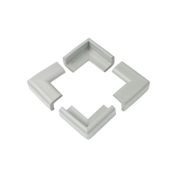 BABYONO OCHRANA ROHŮ 4 KUSY, HNĚDÁ - BEZPEČNOST DĚTÍ V DOMÁCNOSTI - KOUPÁNÍ A ZDRAVÍ