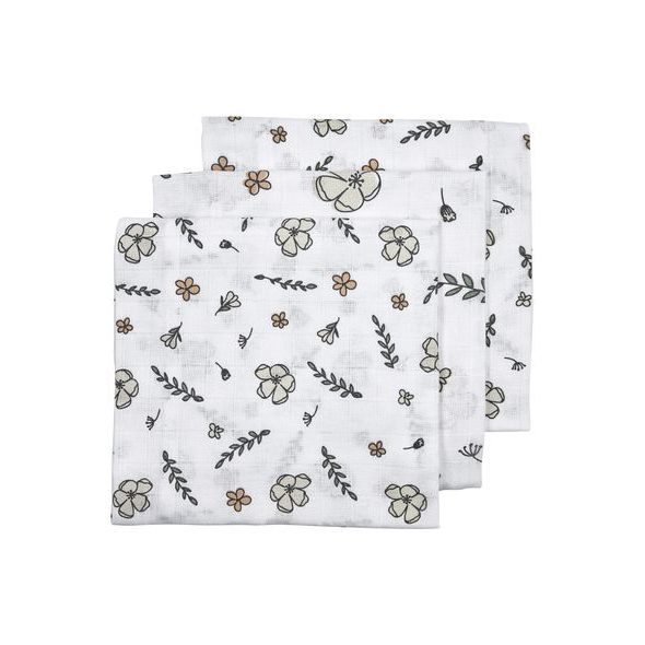 MEYCO PLENY 2-BALENÍ FLORAL GOTS - ZAVINOVACÍ PLENY / OSUŠKY VELKÉ - PŘEBALOVÁNÍ