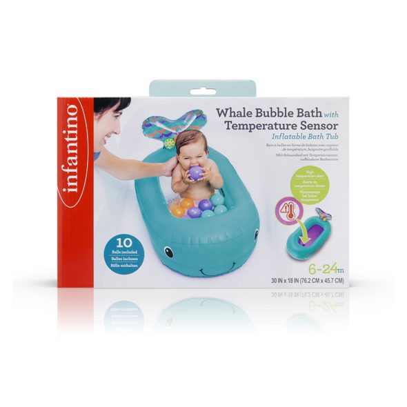 INFANTINO NAFUKOVACÍ VANIČKA VELRYBA - VANIČKY NAFUKOVACÍ - KOUPÁNÍ A ZDRAVÍ