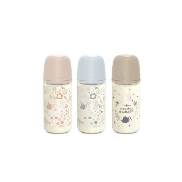 SUAVINEX SUAVINEX | LÁHEV SKLO WONDERLAND 240 ML FYZIOLOGICKÁ SX PRO +3 MF - KOJENECKÉ LAHVE - KRMENÍ