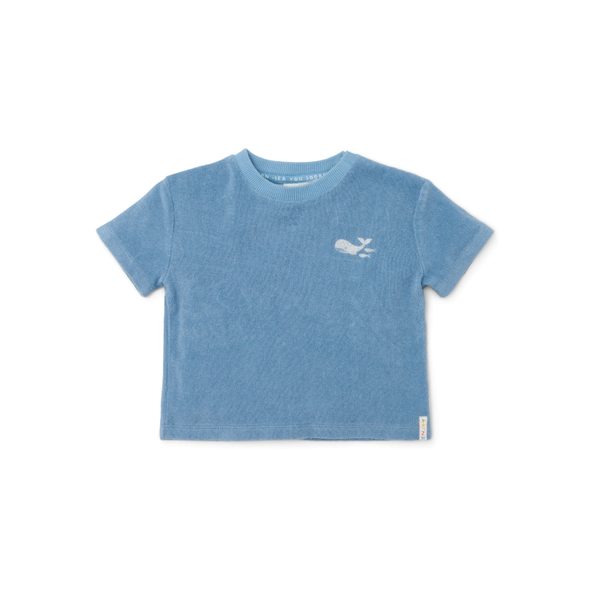 LITTLE DUTCH TRIČKO A KRAŤASY OCEAN SEA LIFE BLUE VEL. 74/80 - SOUPRAVY - PRO DĚTI