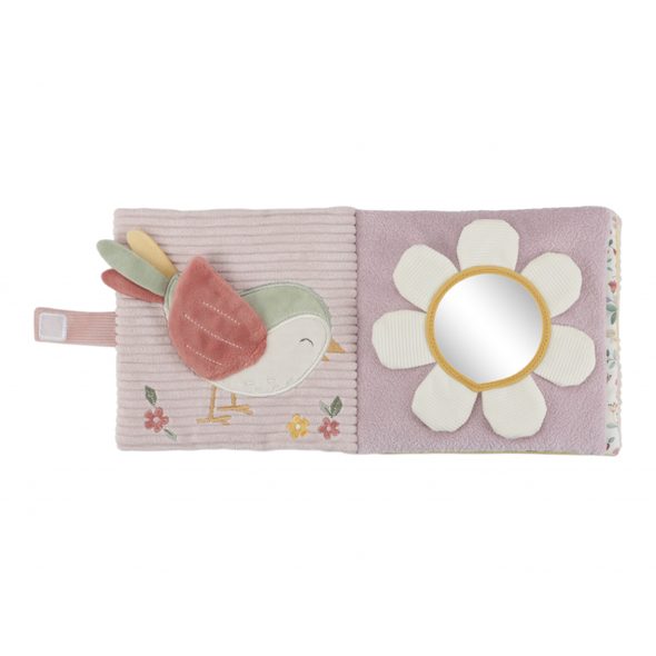 LITTLE DUTCH KNÍŽKA TEXTILNÍ S AKTIVITAMI FAIRY GARDEN - KNÍŽKY PRO NEJMENŠÍ - PRO DĚTI