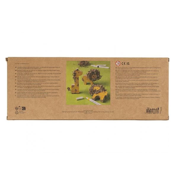 CREATIV COMPANY KREATIVNÍ SADA SAFARI ZVÍŘATA DŘEVĚNÁ - VÝTVARNÉ POMŮCKY A HRAČKY - PRO DĚTI