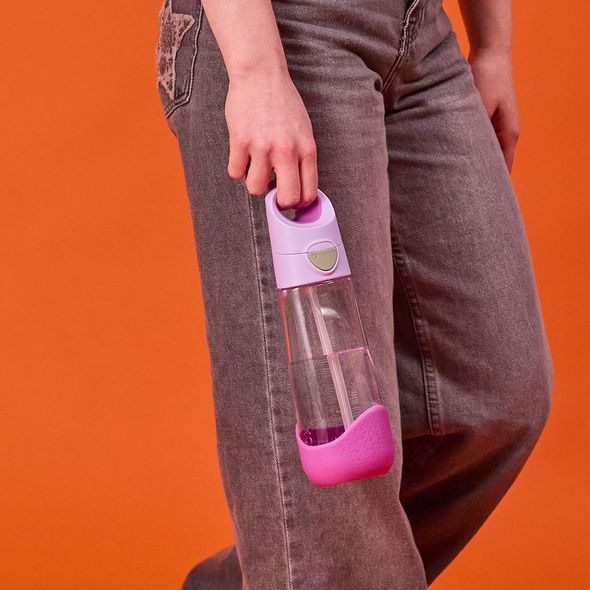 B.BOX LAHEV NA PITÍ S BRČKEM 600 ML - SUGAR PLUM - SPORTOVNÍ LAHVE - KRMENÍ