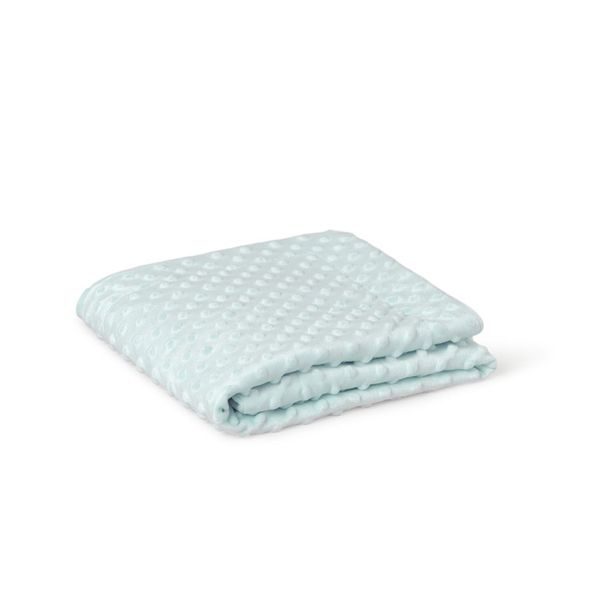 INTERBABY SET DEKA MĚKKÁ KULIČKY 80X110 + LAMPIČKA HVĚZDA - ZELENÁ - DĚTSKÉ DEKY PRO MIMINKA - SPINKÁNÍ