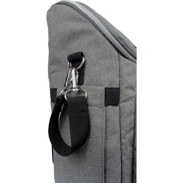 DOOKY PŘEBALOVACÍ BATOH 2V1 GREY MELANGE - PŘEBALOVACÍ BATOHY - KOČÁRKY A PŘÍSLUŠENSTVÍ