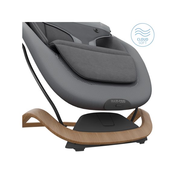 MAXI-COSI DOVE PRO LEHÁTKO ELEGANCE GRAPHITE - LEHÁTKA A HOUPADLA - SPINKÁNÍ