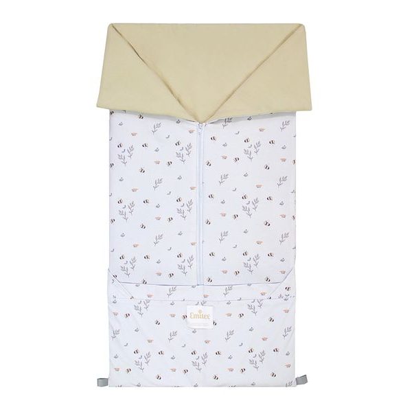 EMITEX FUSAK 2V1 BARY LITTLE BEE + GREEN STONE - FUSAKY DO KOČÁRKU - KOČÁRKY A PŘÍSLUŠENSTVÍ