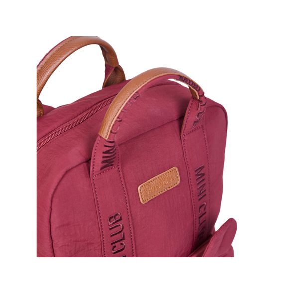 CHILDHOME DĚTSKÝ BATOH MINI CLUB SIGNATURE BURGUNDY - BATOHY A TAŠKY - PRO DĚTI