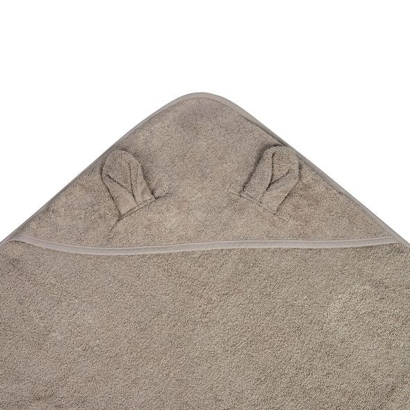 CANPOL BABIES MĚKKÁ OSUŠKA S KAPUCÍ A UŠIMA 100X100CM MEDVÍDEK - OSUŠKY A DĚTSKÉ ŽUPANY - KOUPÁNÍ A ZDRAVÍ