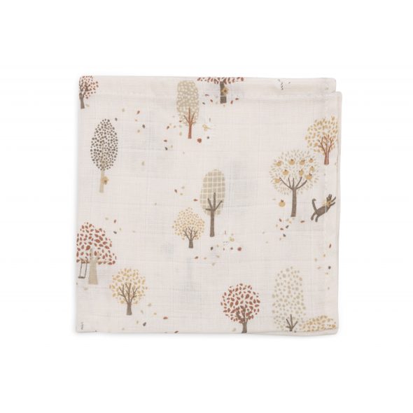 JOLLEIN UBROUSKY MUŠELÍNOVÉ 3 KS 31X31CM TINY PARK - LÁTKOVÉ UBROUSKY - PŘEBALOVÁNÍ