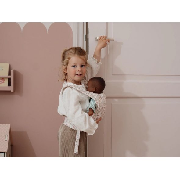 LITTLE DUTCH NOSÍTKO PRO PANENKY SOFT FLOWERS - DOPLŇKY PRO PANENKY - PRO DĚTI