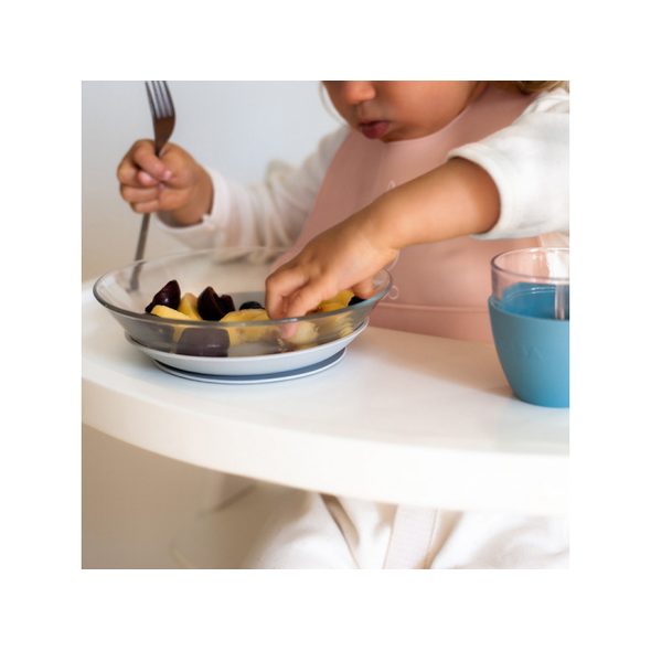 BEABA JÍDELNÍ SADA SKLENĚNÁ S PŘÍSAVKAMI JUNGLE - MISKY, TALÍŘKY A PODLOŽKY - KRMENÍ