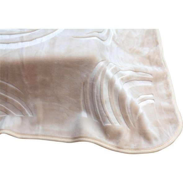 SCARLETT DEKA PRO DOSPĚLÉ 5604 BÉŽOVÁ 220X240CM - DĚTSKÉ DEKY PRO MIMINKA - SPINKÁNÍ