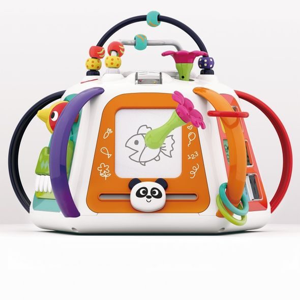 BO JUNGLE MULTIFUNKČNÍ PYRAMIDA B-ACTIVITY JUNGLE - AKTIVNÍ HRAČKY - PRO DĚTI