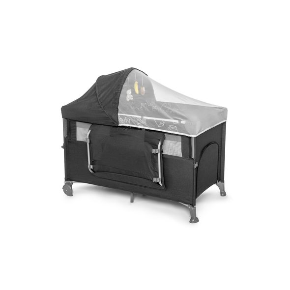 KIDNORT CESTOVNÍ POSTÝLKA KIDNORT STUGAN TMAVĚ ŠEDÁ - CESTOVNÍ POSTÝLKY - SPINKÁNÍ