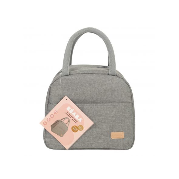BEABA TERMOTAŠKA HEATHER GREY - TERMOOBALY A TERMOSKY - KRMENÍ