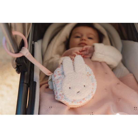 LITTLE DUTCH ZÁVĚSNÁ TEXTILNÍ KNÍŽKA KRÁLÍČEK MIFFY LUCKY BLOSSOM - MIFFY - PRO DĚTI