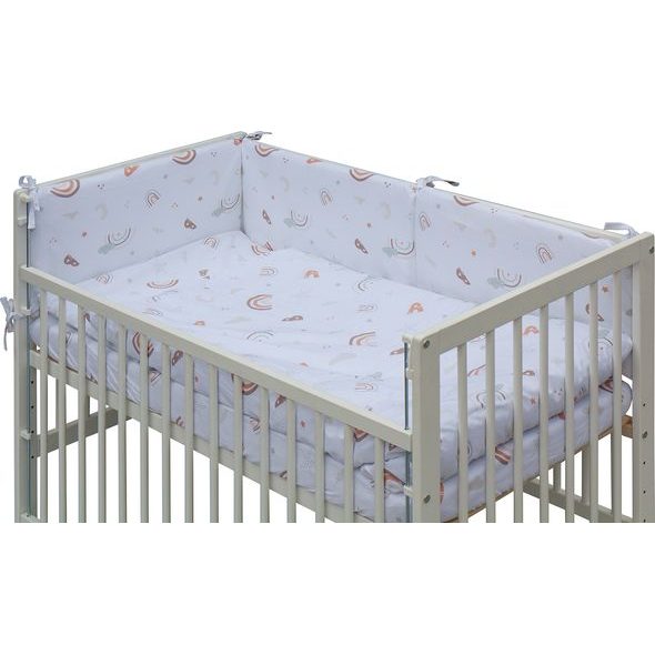 SCARLETT DĚTSKÁ POSTÝLKA S KOMPLETNÍ VÝBAVOU SCARLETT 120 X 60 CM - MONTA - DŘEVĚNÉ POSTÝLKY - SPINKÁNÍ