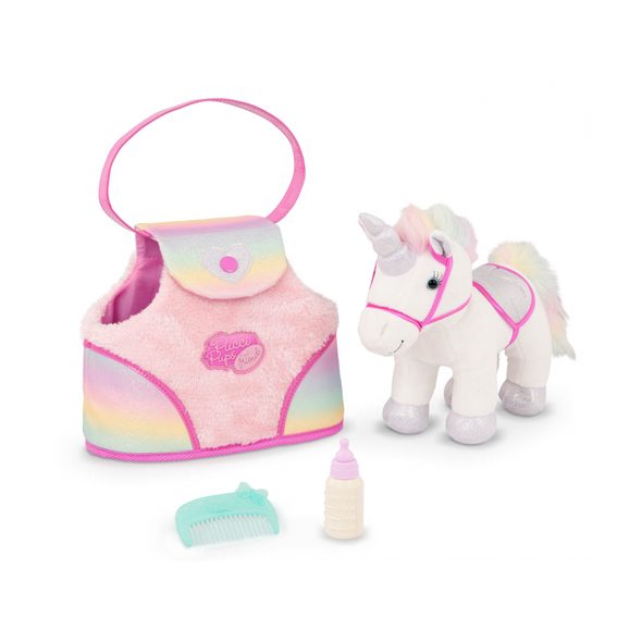 PUCCI PUPS JEDNOROŽEC V KABELCE RAINBOW BAG - PLYŠOVÁ ZVÍŘATA - PRO DĚTI