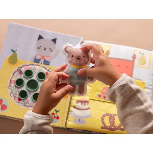 TAF TOYS KNÍŽKA S AKTIVITAMI MY HOME BUSY BOOK - KNÍŽKY PRO NEJMENŠÍ - PRO DĚTI