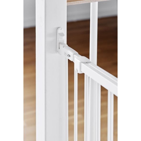 BABY DAN ZÁBRANA BABYDAN EBBA WHITE 67-105,5 CM KOV, ŠROUBOVACÍ - BEZPEČNOST DĚTÍ V DOMÁCNOSTI - KOUPÁNÍ A ZDRAVÍ