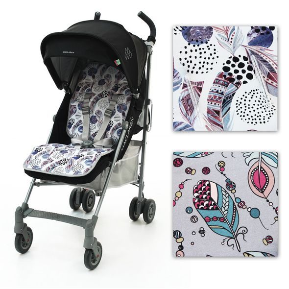 CEBA BABY OBOUSTRANNÁ PODLOŽKA DO KOČÁRKU (33X85) - PODLOŽKY DO KOČÁRKU - KOČÁRKY A PŘÍSLUŠENSTVÍ