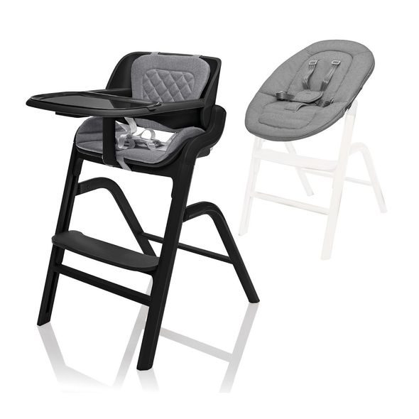 ZOPA SET ŽIDLIČKA INSPIRA + NOVOROZENECKÝ SET - JÍDELNÍ ŽIDLIČKY DŘEVĚNÉ - KRMENÍ