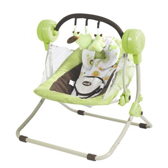 BABYMOOV BUBBLE SWING HOUPACÍ LEHÁTKO - LEHÁTKA A HOUPADLA - SPINKÁNÍ