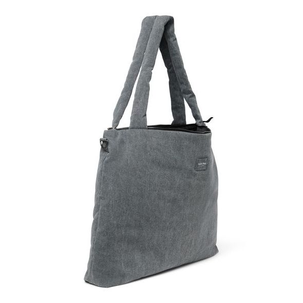STUDIO NOOS DENIM DIAPER BAG PŘEBALOVACÍ TAŠKA GREY - PŘEBALOVACÍ TAŠKY - KOČÁRKY A PŘÍSLUŠENSTVÍ