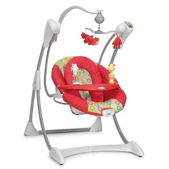 GRACO SILHOUETTE GRAZIA HOUPACÍ LEHÁTKO - LEHÁTKA A HOUPADLA - SPINKÁNÍ