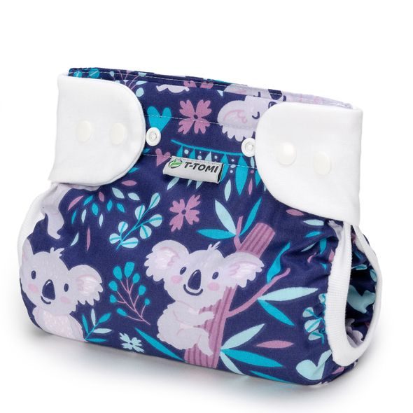 T-TOMI ORTOPEDICKÉ ABDUKČNÍ KALHOTKY - PATENTKY DARK KOALAS (3-6KG) - PLENKOVÉ KALHOTKY - PŘEBALOVÁNÍ