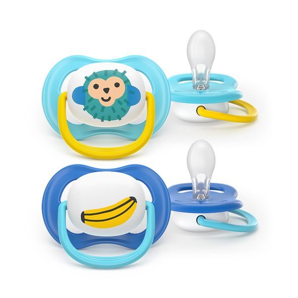 PHILIPS AVENT ŠIDÍTKO ULTRA AIR OBRÁZEK 6-18M DÍVKA, 2KS - ŠIDÍTKA A DOPLŇKY - KRMENÍ