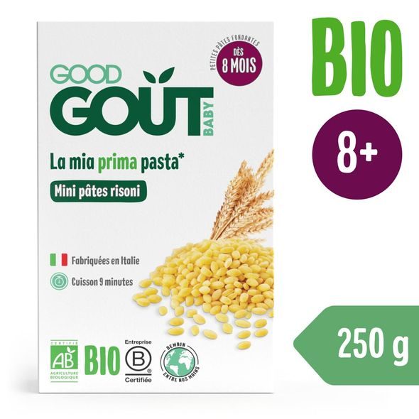 GOOD GOUT BIO ITALSKÉ TĚSTOVINOVÉ RISONI (250 G) - VAŘENÍ A PEČENÍ - PRE MAMIČKY