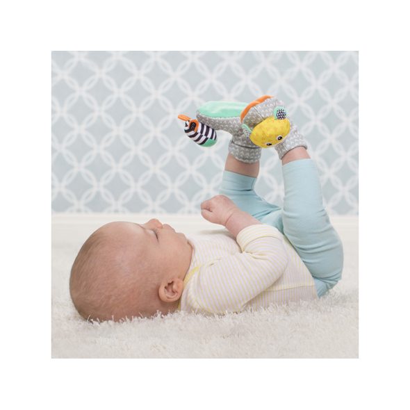 INFANTINO CHRASTÍTKA NA NOŽIČKY ZEBRA & TYGR - CHRASTÍTKA - PRO DĚTI