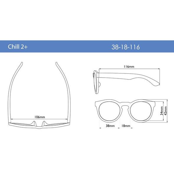 REAL SHADES SLUNEČNÍ BRÝLE CHILL 2+ - SLUNEČNÍ BRÝLE - PRO DĚTI