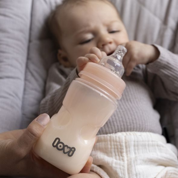 LOVI LAHEV TRENDS 250ML RŮŽOVÁ - KOJENECKÉ LAHVE - KRMENÍ
