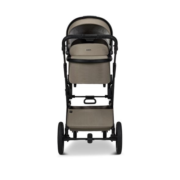 MOON PIÚ BLACK MATT - MUD - DVOJKOMBINACE - KOČÁRKY A PŘÍSLUŠENSTVÍ