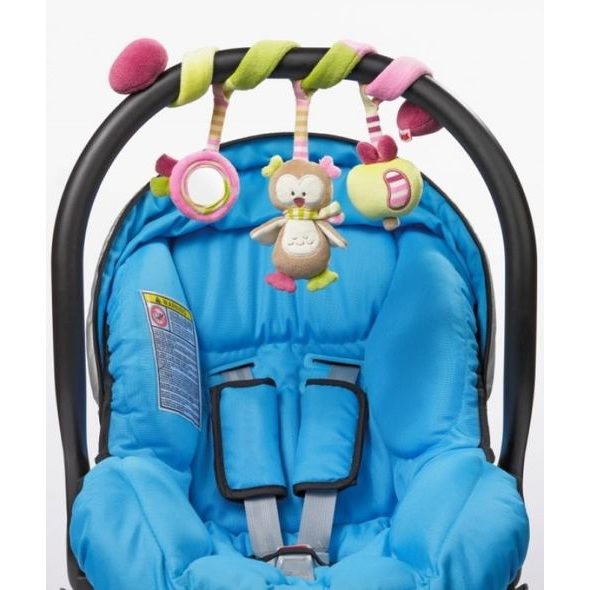 NUK FOREST FUN HRAČKA SPIRÁLA - SPIRÁLY NA POSTÝLKU / AUTOSEDAČKU - PRO DĚTI