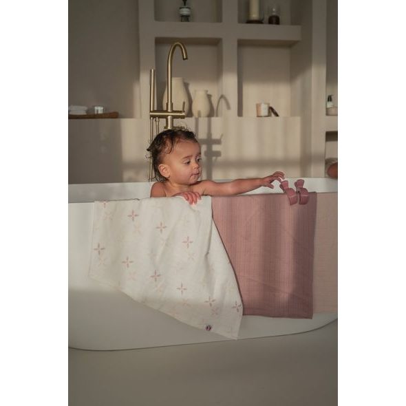 LODGER SWADDLER SOLID MATCHA 3BALENÍ 70 X 70 CM ROSE - ZAVINOVACÍ PLENY / OSUŠKY VELKÉ - PŘEBALOVÁNÍ