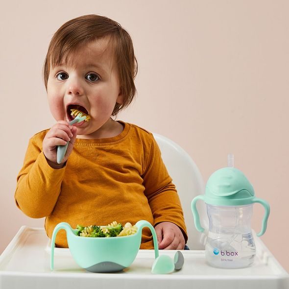 B.BOX NÁHRADNÍ VELKÉ VÍČKO PRO HRNEČEK S BRČKEM - GELATO PISTÁCIOVÝ - PŘÍSLUŠENSTVÍ K HRNEČKŮM - KRMENÍ