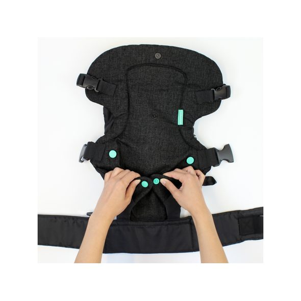 INFANTINO NOSÍTKO FLIP ADVANCED 4V1 TMAVĚ ŠEDÉ - ERGONOMICKÁ NOSÍTKA - NOŠENÍ & SPORT