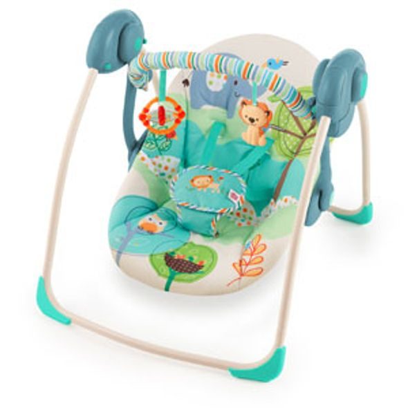 BRIGHT STARTS HOUPÁTKO/LEHÁTKO PŘENOSNÉ PLAYFUL PALS™ (DO 9 KG) - LEHÁTKA A HOJDAČKY - SPINKÁNÍ