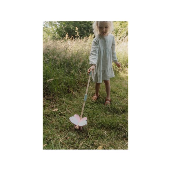 LITTLE DUTCH TAHACÍ HRAČKA NA TYČI FAIRY GARDEN - TAHACÍ A TLAČÍCÍ - PRO DĚTI