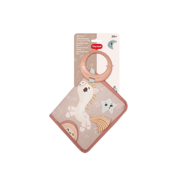 TINY LOVE ZÁVĚSNÁ TEXTILNÍ KNÍŽKA UNICORN WONDERLANDS - HRAČKY K ZAVĚŠENÍ - PRO DĚTI