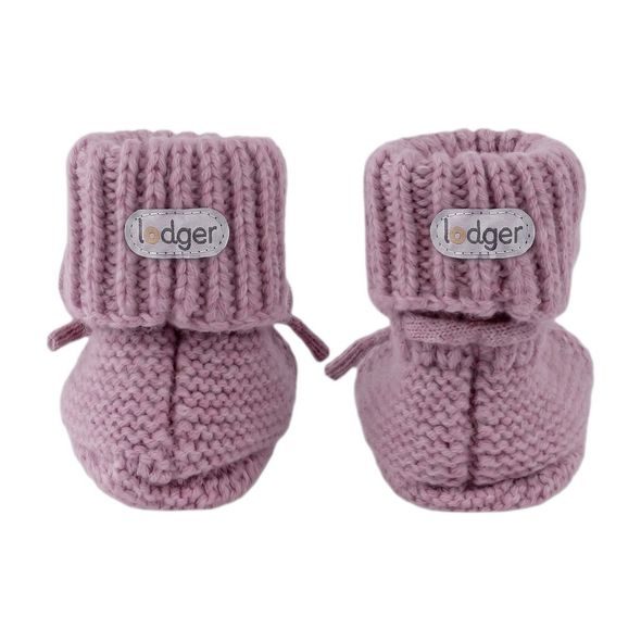 LODGER CAPÁČKY MERINO MAUVE VEL. 0 - 6 MĚSÍCŮ - KOJENECKÉ CAPÁČKY - PRO DĚTI
