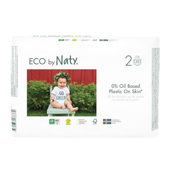 ECO BY NATY JEDNORÁZOVÉ PLENKY - JEDNORÁZOVÉ PLENY - VŠETKO NA PREBAĽOVANIE