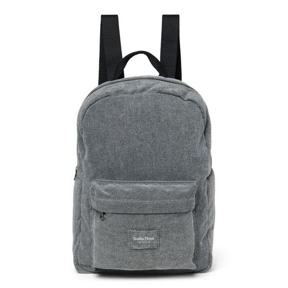 STUDIO NOOS DENIM MIDI BATŮŽEK S PŘEDNÍ KAPSOU GREY - BATOHY A TAŠKY - PRO DĚTI