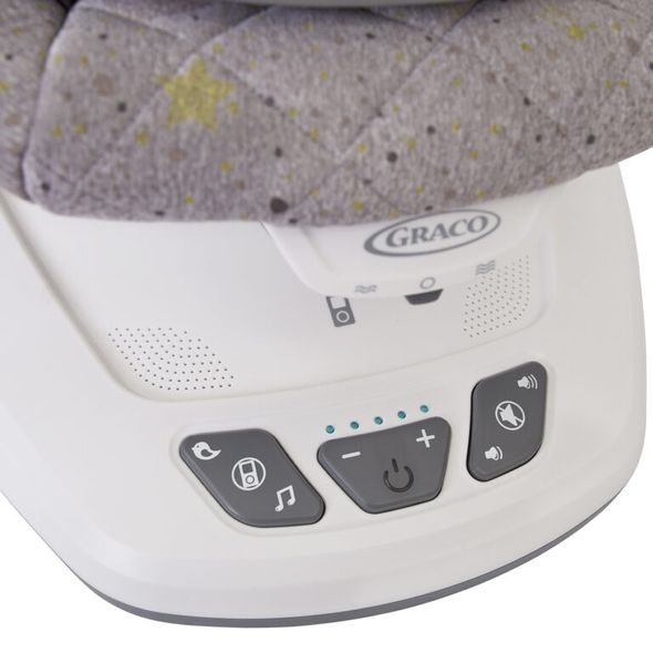 GRACO MOVE WITH ME STARGAZER - LEHÁTKA A HOUPADLA - SPINKÁNÍ